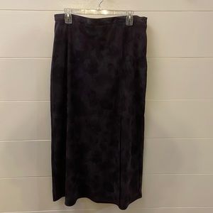 Casual Corner Purple Skirt, size 14